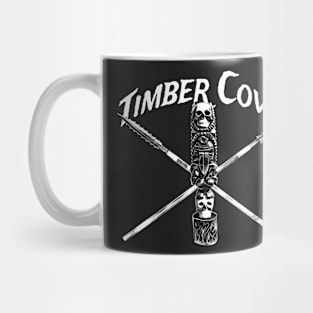 Timber Cove Skull Tiki with Spears Mug